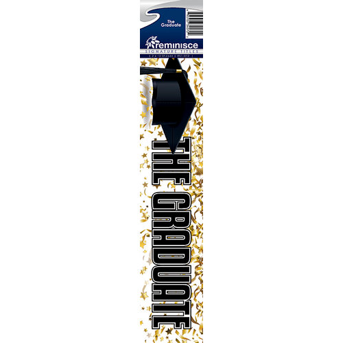 Reminisce - Cardstock Stickers - Signature Title - The Graduate