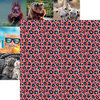 Reminisce - Say What Collection - 12 x 12 Double Sided Paper - Leopard Spots