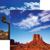 Reminisce - Scenic Southwest Collection - 12 x 12 Double Sided Paper - Monument Valley