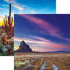 Reminisce - Scenic Southwest Collection - 12 x 12 Double Sided Paper - Shiprock
