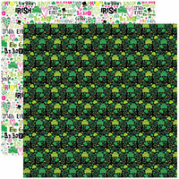 Reminisce - Shenanigans Collection - 12 x 12 Double Sided Paper - ShamROCK