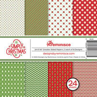 Reminisce - Simply Christmas Collection - 6 x 6 Paper Pack