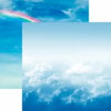 Reminisce - Skyscape Collection - 12 x 12 Double Sided Paper - Above the Clouds