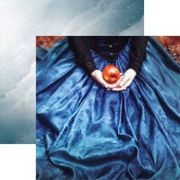 Reminisce - Snow White Collection - 12 x 12 Double Sided Paper - Forbidden Apple