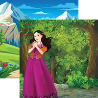 Reminisce - Snow White Collection - 12 x 12 Double Sided Paper - In The Forest