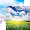 Reminisce - Springtime Collection - 12 x 12 Double Sided Paper - Spring Day