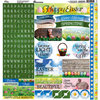 Reminisce - Springtime Collection - 12 x 12 Cardstock Stickers - Alpha