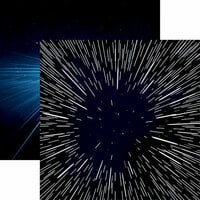 Reminisce - Space Wars 2 Collection - 12 x 12 Double Sided Paper - Warp Speed