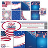 Reminisce - Star Spangled Banner Collection - 12 x 12 Collection Kit