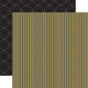 Reminisce - Stripestock Collection - Cardstock Double Sided Patterned Paper - Dave, CLEARANCE