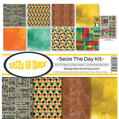 Reminisce - Seize the Day Collection - 12 x 12 Collection Kit