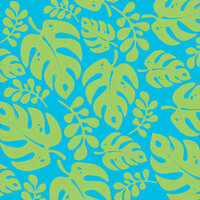 Reminisce - Tropical Fusion Collection -Patterned Paper - Blue Hawaii
