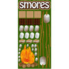Reminisce - The Great Outdoors Collection - Die Cut Cardstock Stickers - Smore