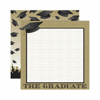 Reminisce - The Graduate Collection - 12 x 12 Double Sided Paper - We Did It!