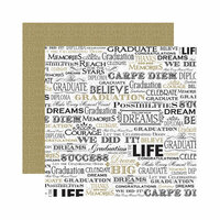 Reminisce - The Graduate Collection - 12 x 12 Double Sided Paper - Follow Your Dreams