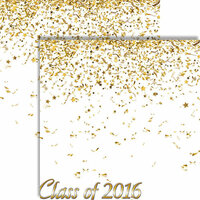 Reminisce - The Graduate Collection - 12 x 12 Double Sided Paper - Class of 2016