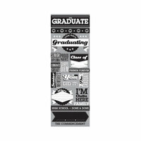 Reminisce - The Graduate Collection - Cardstock Stickers - Graphic - The Graduate
