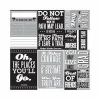 Reminisce - The Graduate Collection - 12 x12 Cardstock Stickers