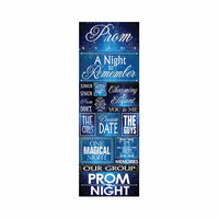 Reminisce - The Graduate Collection - Cardstock Stickers - Graphic - Prom