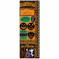 Reminisce - The Halloween Collection - Cardstock Stickers - Combo