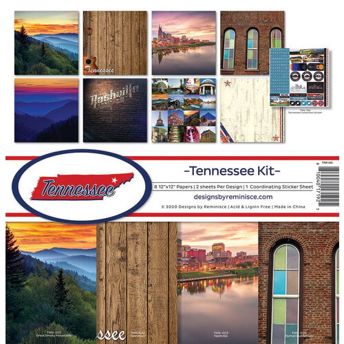 Reminisce - 12 x 12 Collection Kit - Tennessee
