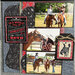 Reminisce - Trading Post Collection - 12 x 12 Double Sided Paper - Cowboy