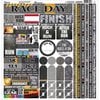 Reminisce - The Running Collection - 12 x 12 Cardstock Stickers - Elements