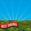 Reminisce - The State Line Collection - 12 x 12 Paper - West Virginia