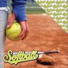 Reminisce - The Softball Collection - 12 x 12 Double Sided Paper - Softball