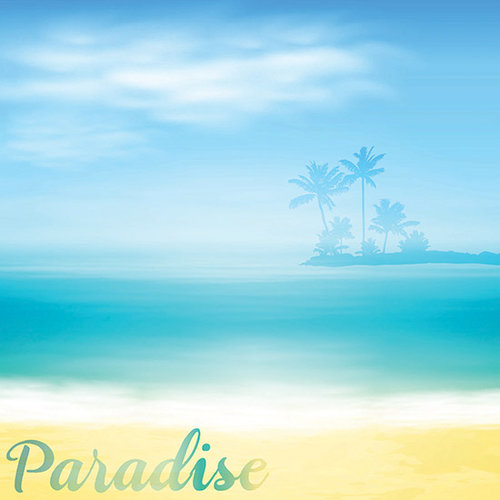 Reminisce - 12 x 12 Paper - Tropical Paradise 2