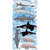 Reminisce - Under The Sea Collection - Seaworld - Chipboard Glitter Stickers - Sea Life