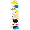 Reminisce - Under The Sea Collection - Seaworld - Clear Glitter Stickers - Saltwater Fish