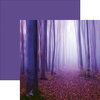 Reminisce - Ultraviolet Collection - 12 x 12 Double Sided Paper - What Lies Ahead