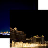 Reminisce - Vegas Collection - 12 x 12 Double Sided Paper - Water Show