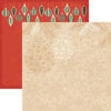 Reminisce - Vintage Christmas Collection - 12 x 12 Double Sided Paper - Vintage Christmas