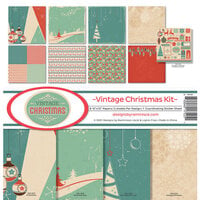 Reminisce - Vintage Christmas Collection - 12 x 12 Collection Kit