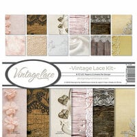 Reminisce - Vintage Lace Collection - 12 x 12 Collection Kit