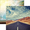 Reminisce - Wanderlust Collection - 12 x 12 Double Sided Paper - By Road