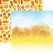 Reminisce - Watercolor Fall Collection - 12 x 12 Double Sided Paper - Autumn's Arrival
