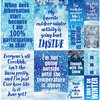Reminisce - Winter is Coming Collection - 12 x 12 Cardstock Stickers - Poster