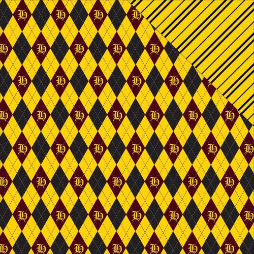 Reminisce - Wizard 101 Collection - 12 x 12 Double Sided Paper - Plaid 1