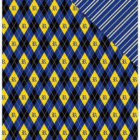 Reminisce - Wizard 101 Collection - 12 x 12 Double Sided Paper - Plaid 2