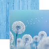 Reminisce - Wildflower Collection - 12 x 12 Double Sided Paper - Dandelion Wish