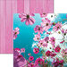 Reminisce - Wildflower Collection - 12 x 12 Double Sided Paper - Cosmos Flower Field