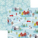 Reminisce - Winterscape Collection - 12 x 12 Double Sided Paper - Through the Woods