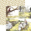 Reminisce - Winnie The Pooh Collection - 12 x 12 Double Sided Paper - The Seasons