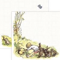 Reminisce - Winnie The Pooh Collection - 12 x 12 Double Sided Paper - Stuck