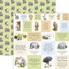 Reminisce - Winnie The Pooh Collection - 12 x 12 Double Sided Paper - Lost Tail