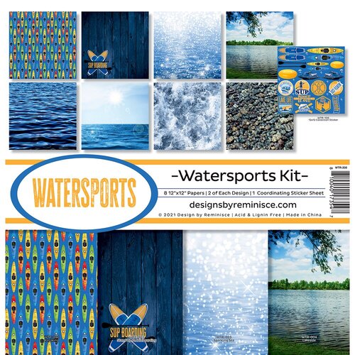 Reminisce - Watersports Collection - 12 x 12 Collection Kit