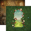 Reminisce - Welcome To Wonderland Collection - 12 x 12 Double Sided Paper - Through The Keyhole